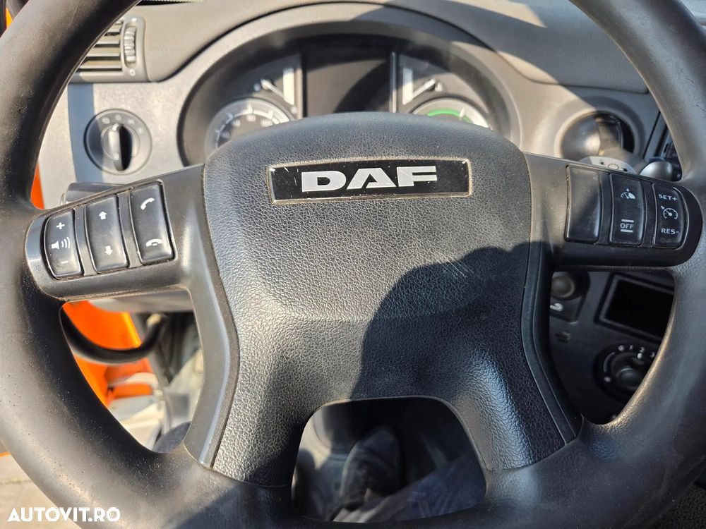 DAF CF 400, 2016, 374.569km, KIT BASCULARE, cutie viteze AUTOMATA, 1 pat, 400 CP Euro 6, Anv fata 315/80R22,5 NOI, anv spate 50% ok, rezervor motorina 450l din aluminiu, PROMOTIE 13.900 EUR+Tva - 22