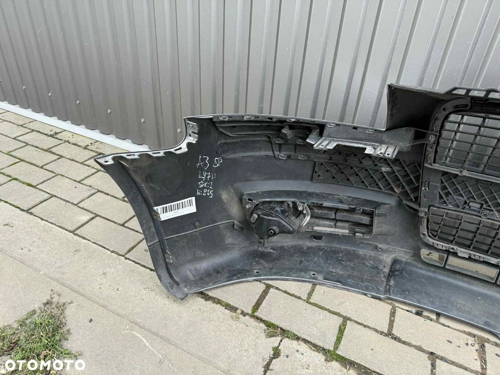 Audi A3 8P Zderzak Przód Przedni Kompletny LY7W Duży Grill 05-08 - 8