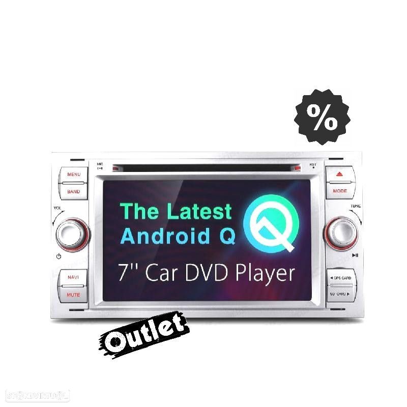 M010173L1 AUTO RADIO GPS ANDROID 12 PARA FORD FOCUS C-MAX FIESTA GALAXY KUGA MON - 1