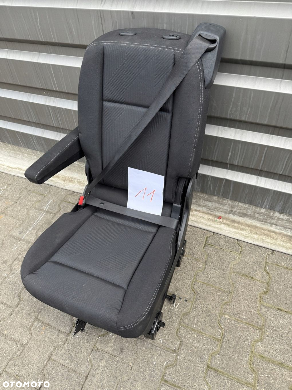 RENAULT TRAFIC III IV LIFT FOTEL POJEDYNCZY OBROTOWY - 6