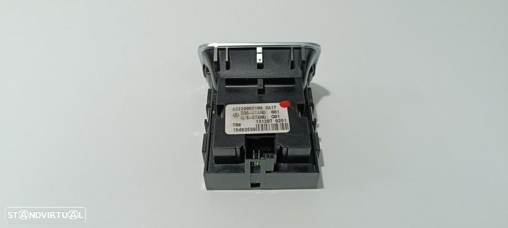 INTERRUPTOR DO FREIO DE MÃO ELÉTRICO MERCEDES CLASE S (W222) LIM. S 350 BLUETEC... - 5