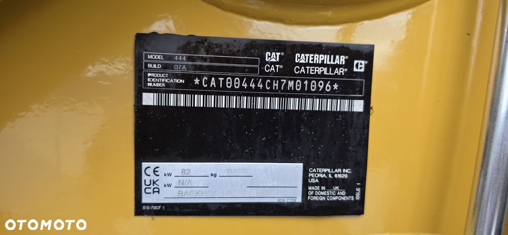 Caterpillar 444 tylko 822 mth!!! jak nowa - 31