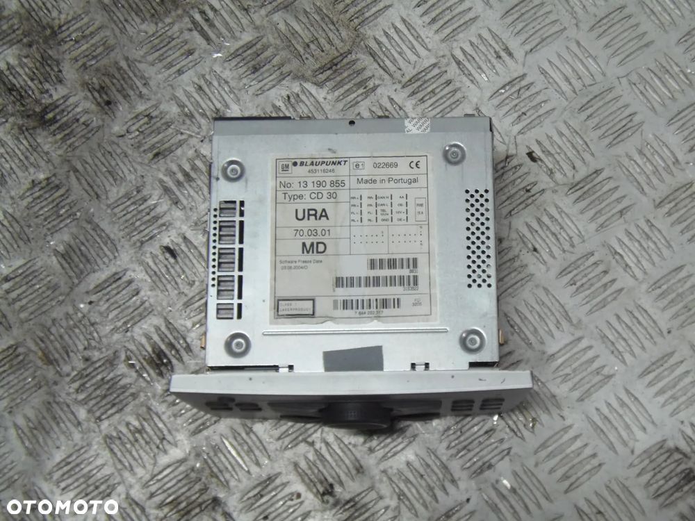 OPEL MERIVA A RADIO ODTWARZACZ - 1