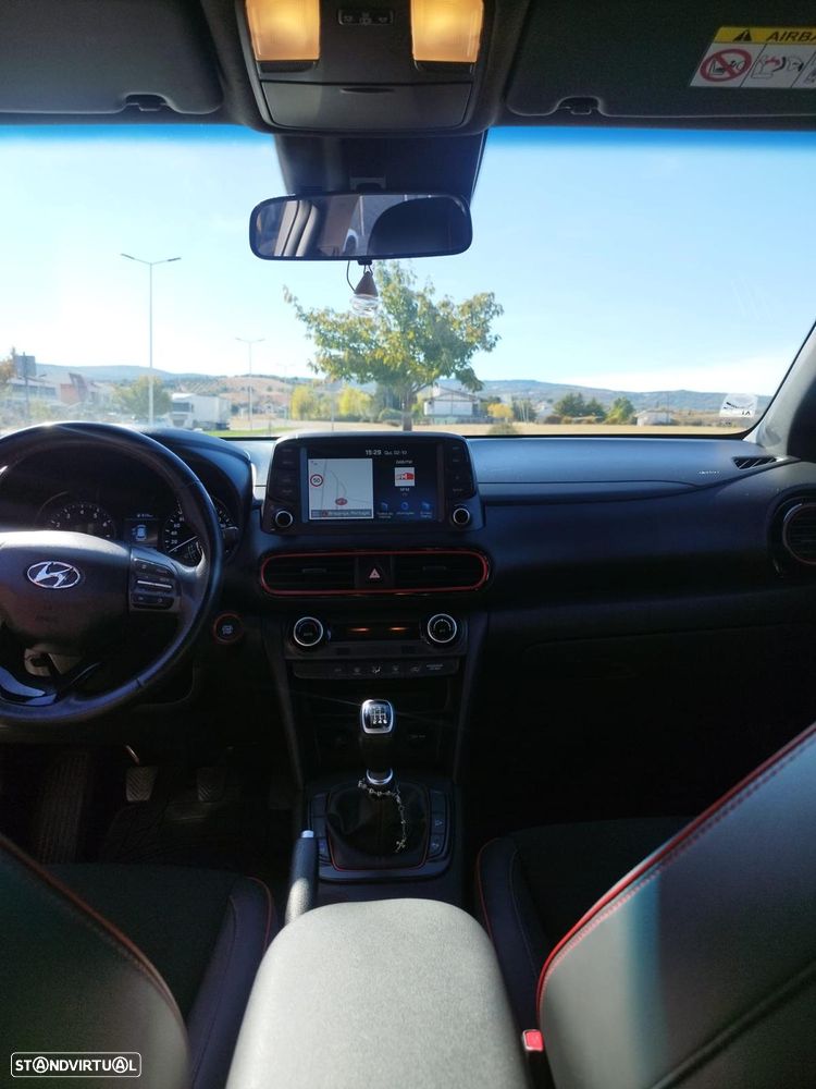 Hyundai Kauai 1.0 T-GDi Premium Pele/Tec Ver.+Nav+Vision - 10