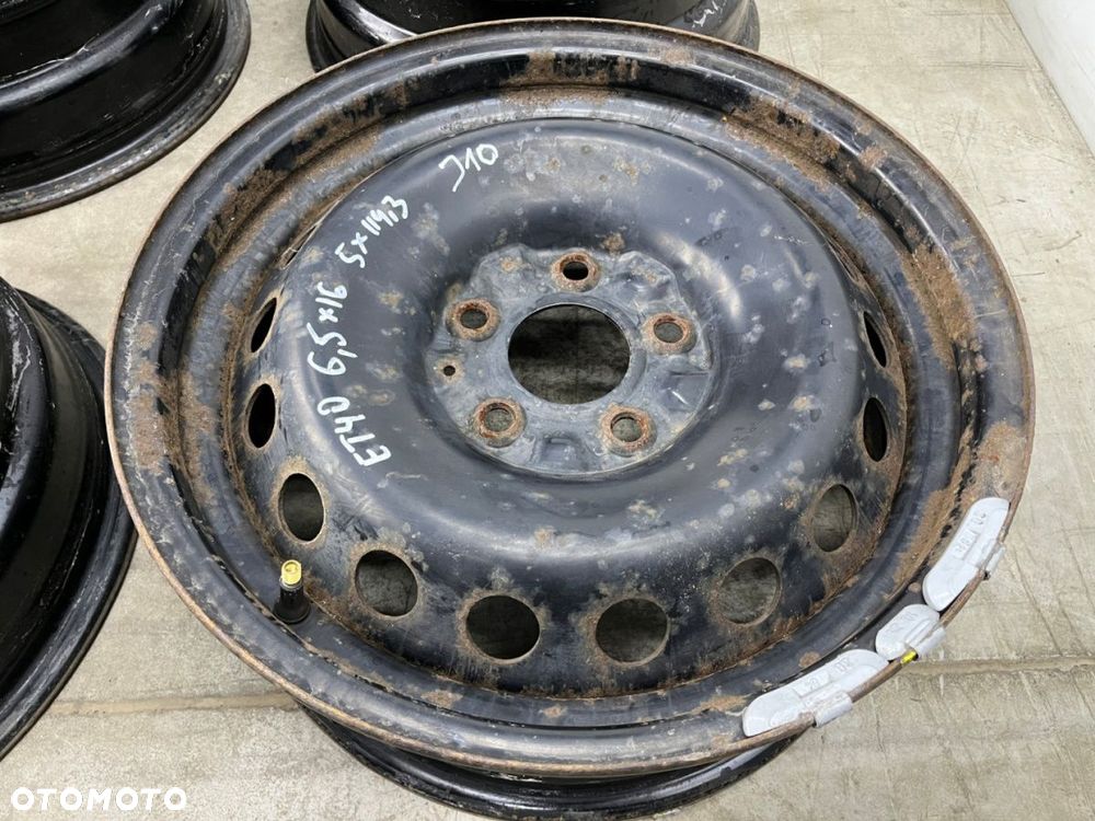 Felga Nissan Qashqai I J10 06-13r. 6,5jx16 5x114,3 ET40 felgi stalowe 16 cali Alcar 7855 KOMPLET - 14