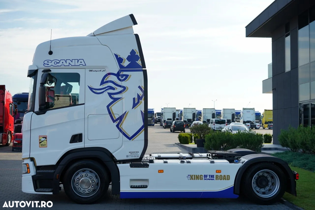Scania R 450 / MEGA / RETARDER / PLATĂ JOSĂ / CONTRACT DE SERVICE POST-SERVICE - 5