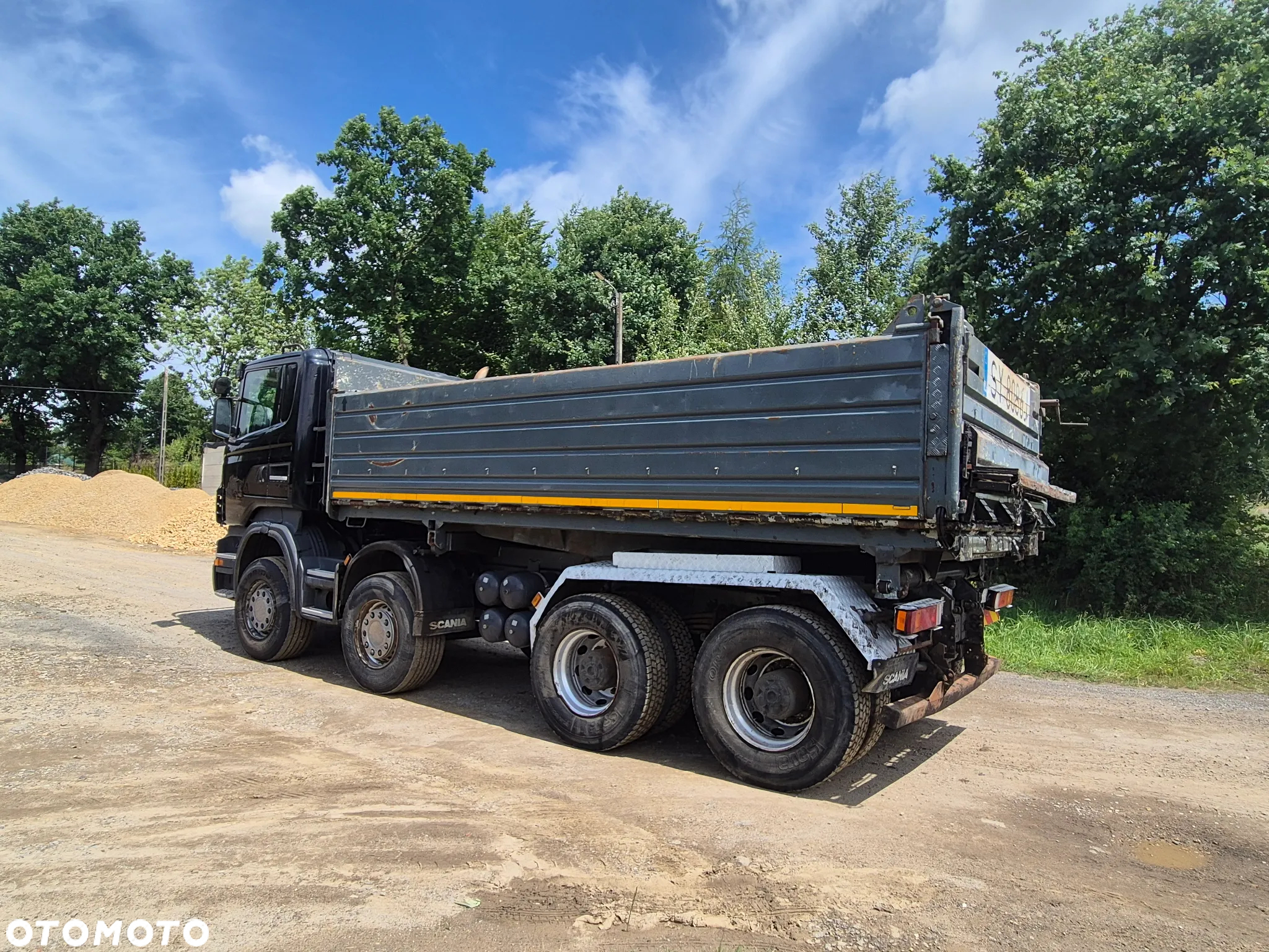 Scania R 8x4 wywrotka Hydroburta - 4