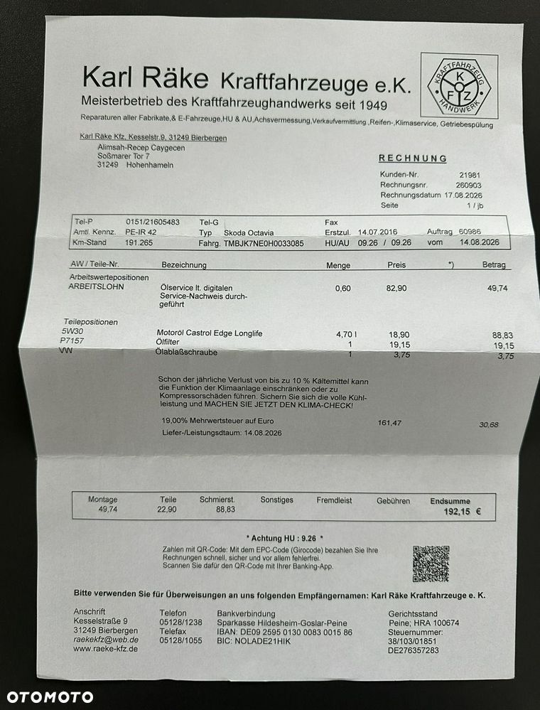 Skoda Octavia 2.0 TDI DSG RS - 37