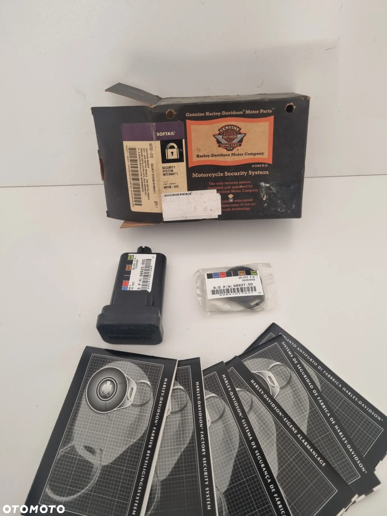 Harley Davidson Dyna Softail Alarm Security Moduł Fob  69720-01C - 2