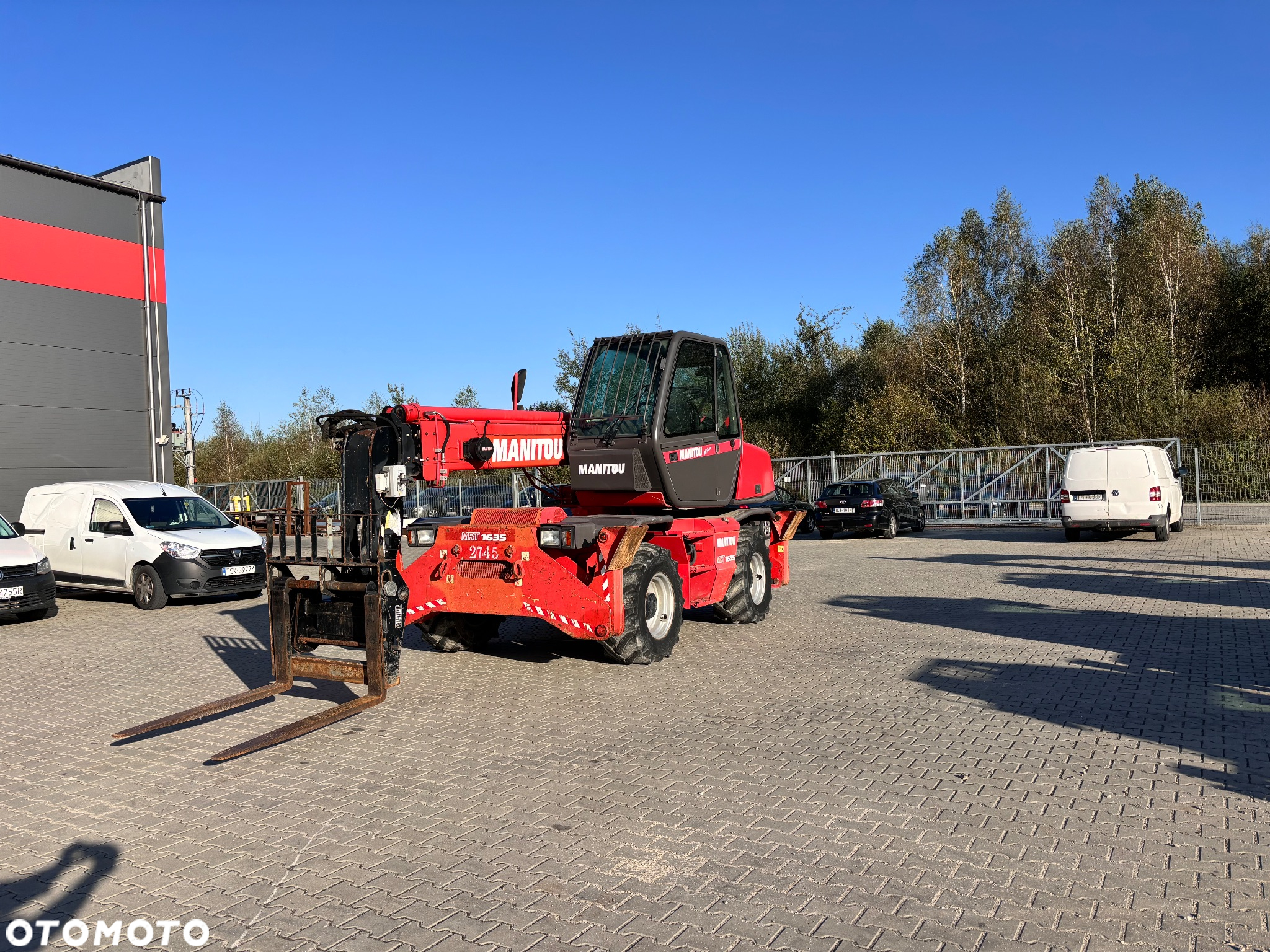 Manitou MRT 1635  Ładowarka teleskopowa obrotowa - 2
