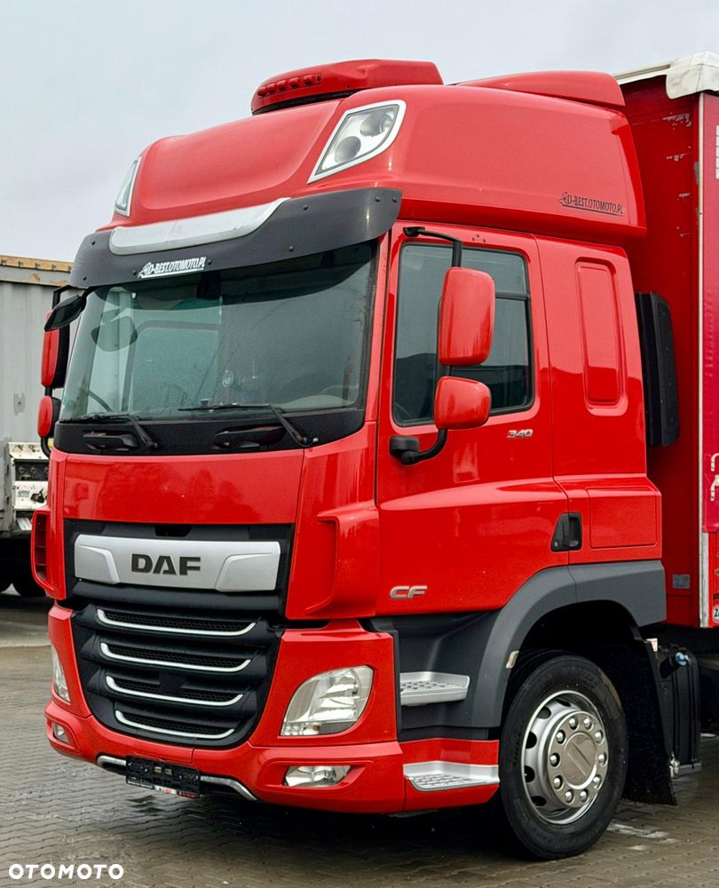 DAF CF 340 / BURTO - FIRANKA / 18 EUROPALET / KLIMA POSTOJOWA / WINDA / 10837 cm3 / 8 370 KG ŁADOWNOŚCI / SPROWADZONY / 2018 ROK - 7