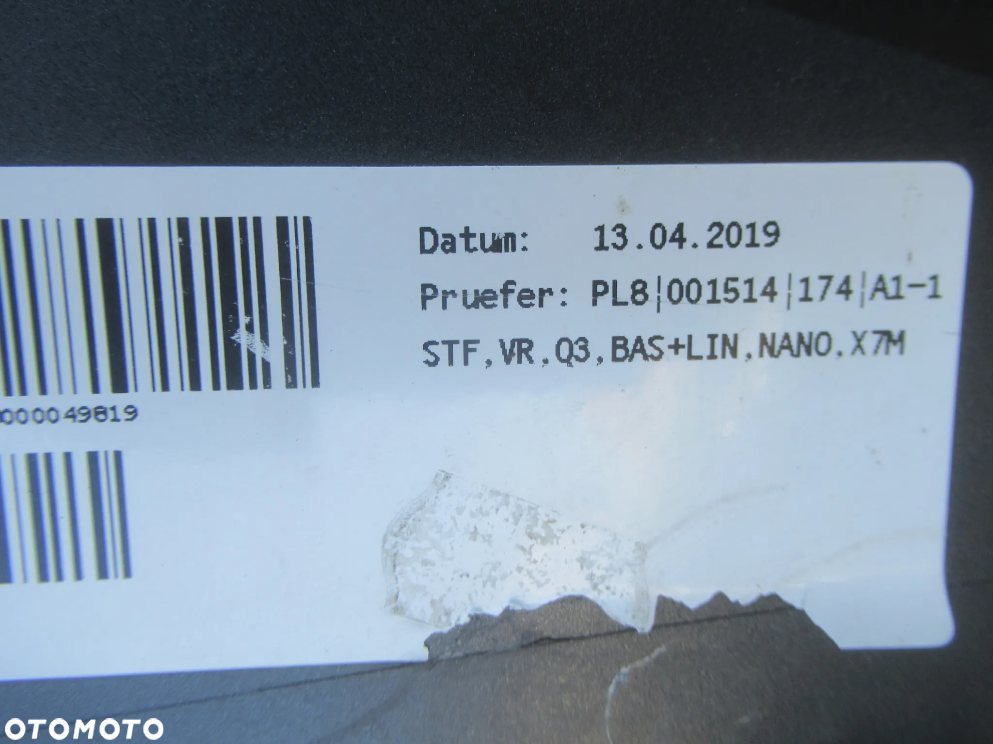 BOK NAROŻNIK PRZEDNI PRZÓD PRAWY ZDERZAK AUDI Q3 II 83A 83A807437 2018 - 19