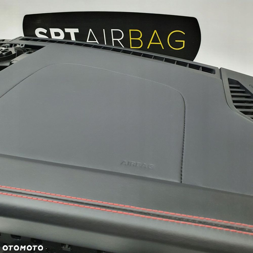 PORSCHE TARGA DESKA ROZDZIELCZA KONSOLA KOKPIT PULPIT PODUSZKI AIRBAG AIR BAG PASY KIT SET - 6
