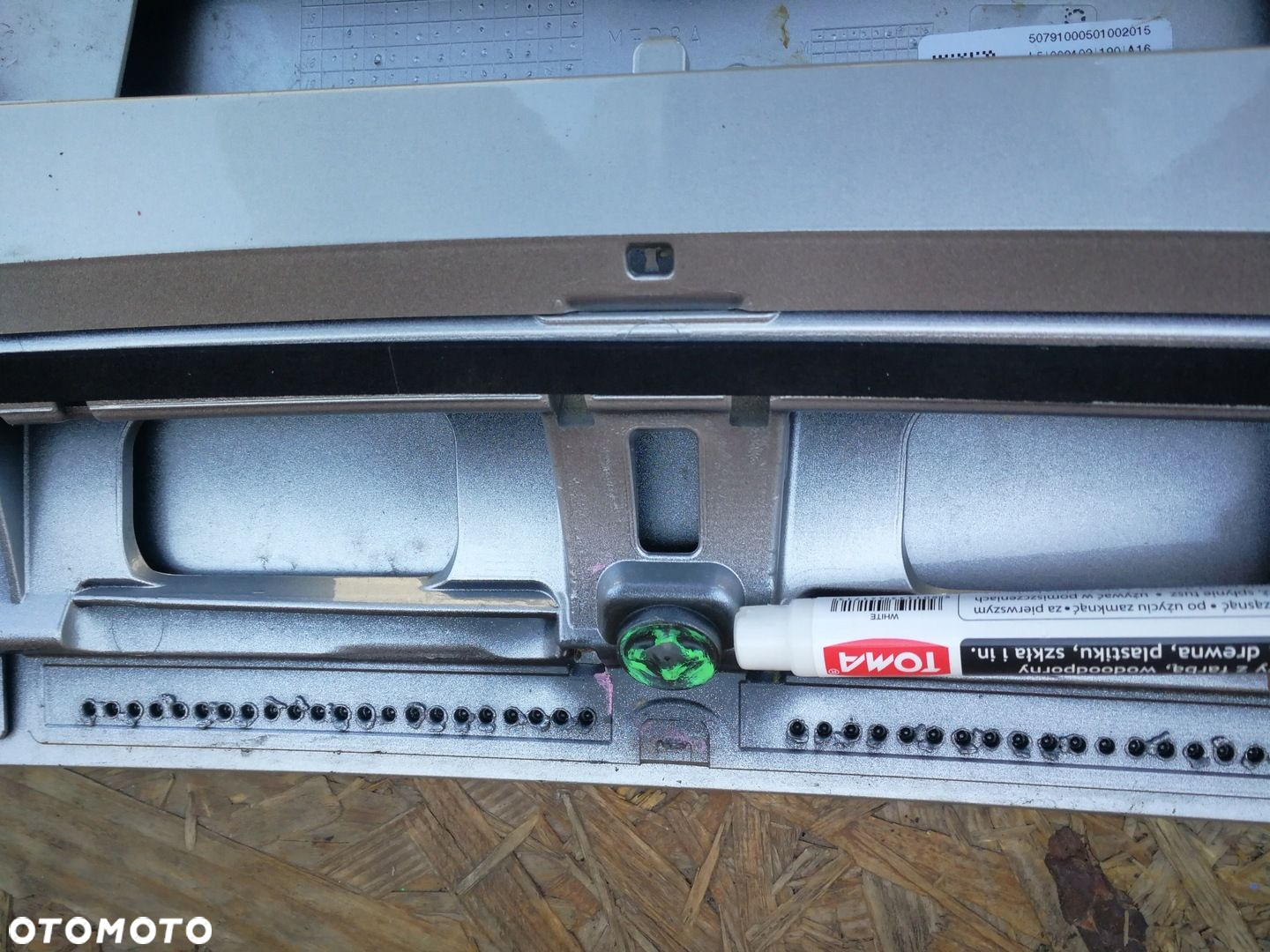 FORD FIESTA MK8 17- SPOILER LOTKA DASZEK KLAPY BAGAŻNIKA TYŁ H1BB-A44210-A - 12