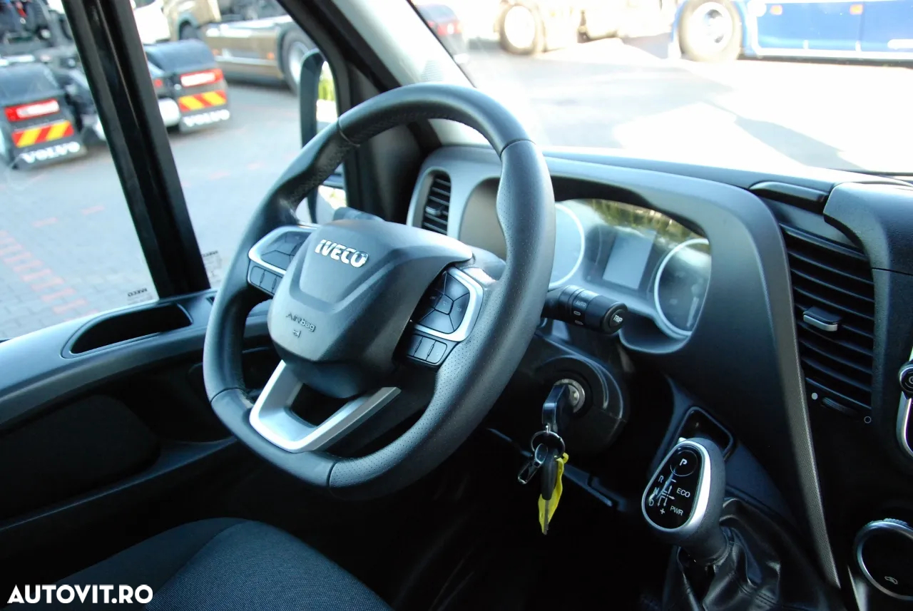 Iveco DAILY 35-180 / TABLĂ / 2022 / HI-MATIC / Opțiune completă / NEGRU METALIC / IMPORTAT / CONTRACT DE SERVICE POST-SERVICE - 28