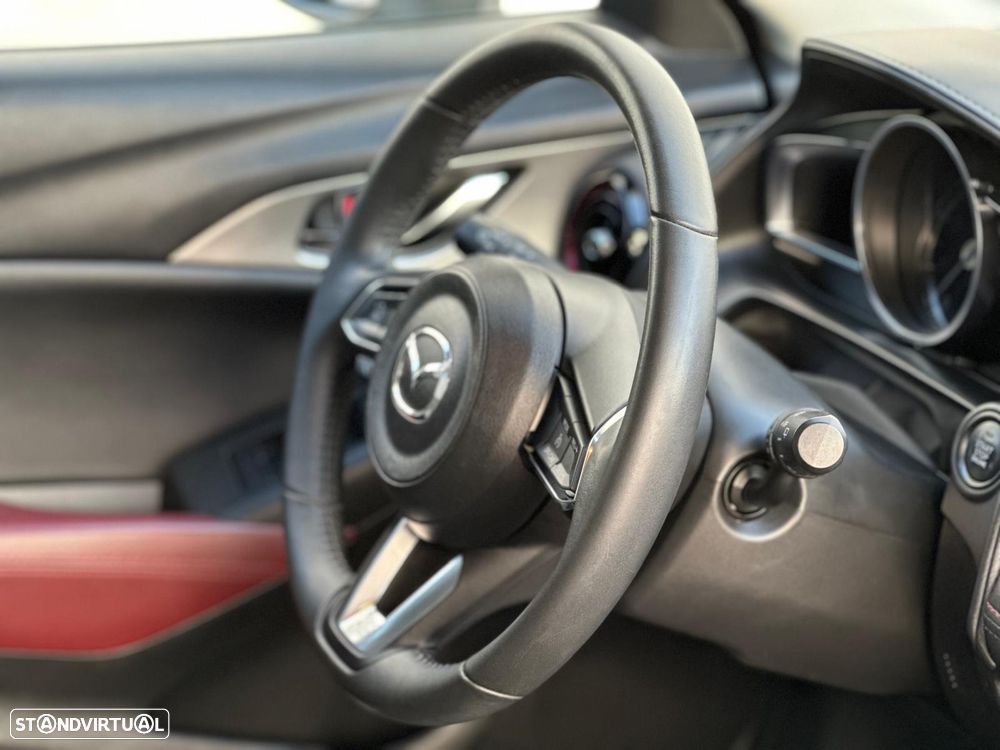 Mazda CX-3 1.5 Sky.Excellence HT Leather White Navi - 9