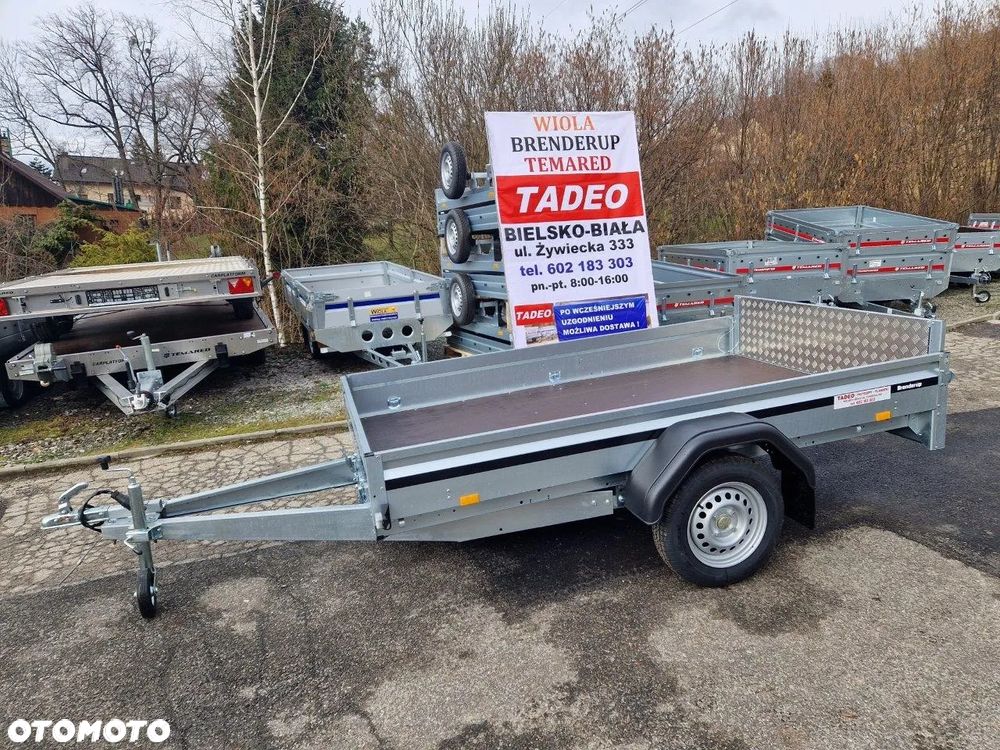 Brenderup 2260WSUB750 TILT pod quady + koło podporowe - 8