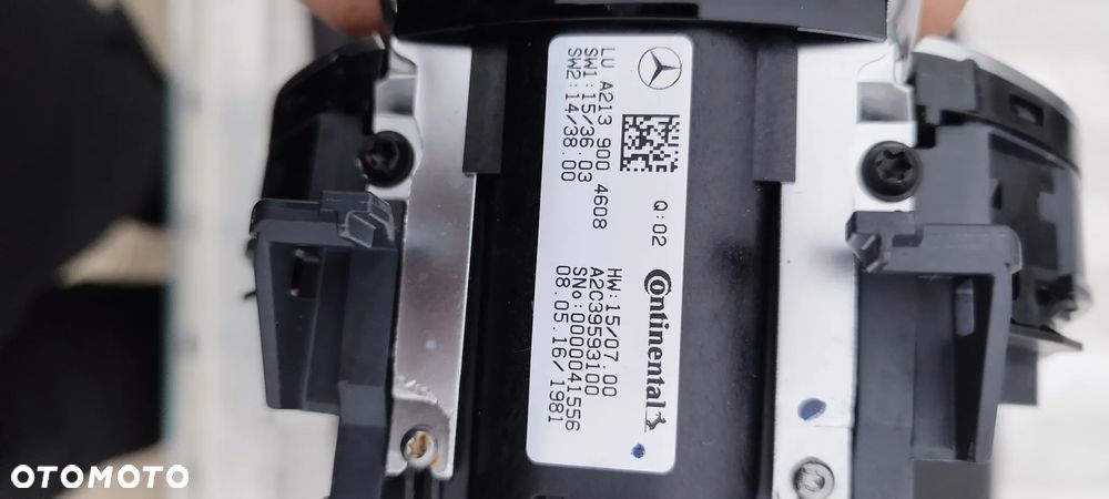 Mercedes w213 Panel IDRIVE kpl A2139004608 - 2