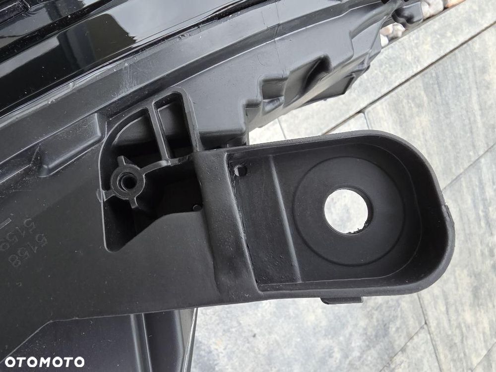 RENAULT CLIO 5 V Lampa lewa Kompletna Full Led 260607647R Długi Led Czarna - 9