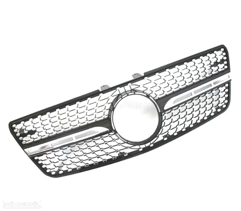 GRELHA FRONTAL W164 LCI 09-12 LOOK DIAMOND PRETO - 4
