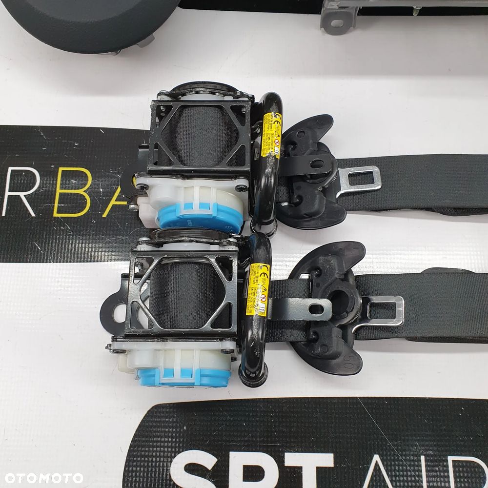 TOYOTA YARIS 3 III LIFT DESKA ROZDZIELCZA KONSOLA KOKPIT PULPIT PODUSZKI AIRBAG AIR BAG PASY KIT SET - 8