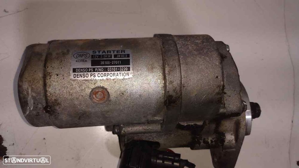 MOTOR ARRANQUE KIA CARENS II LIMUSINA -3610027011 - 1