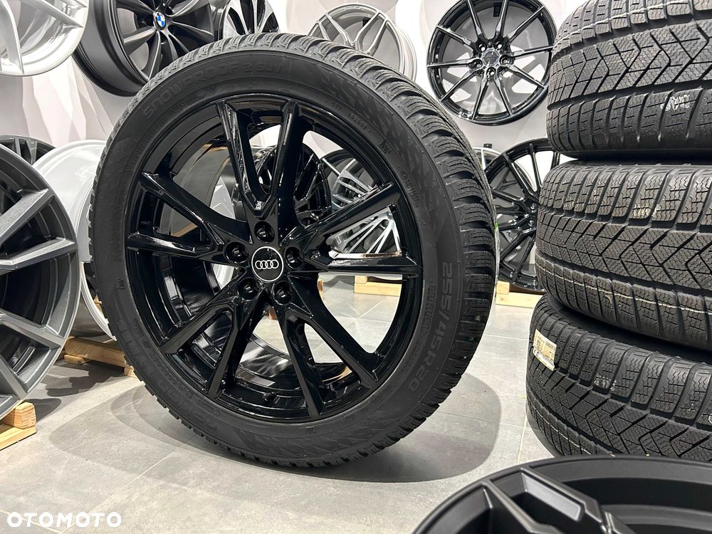 Oryginalne koła zimowe 20 5x112 ET39 Audi Q5 FY GU 255/45R20 Nokian - 4