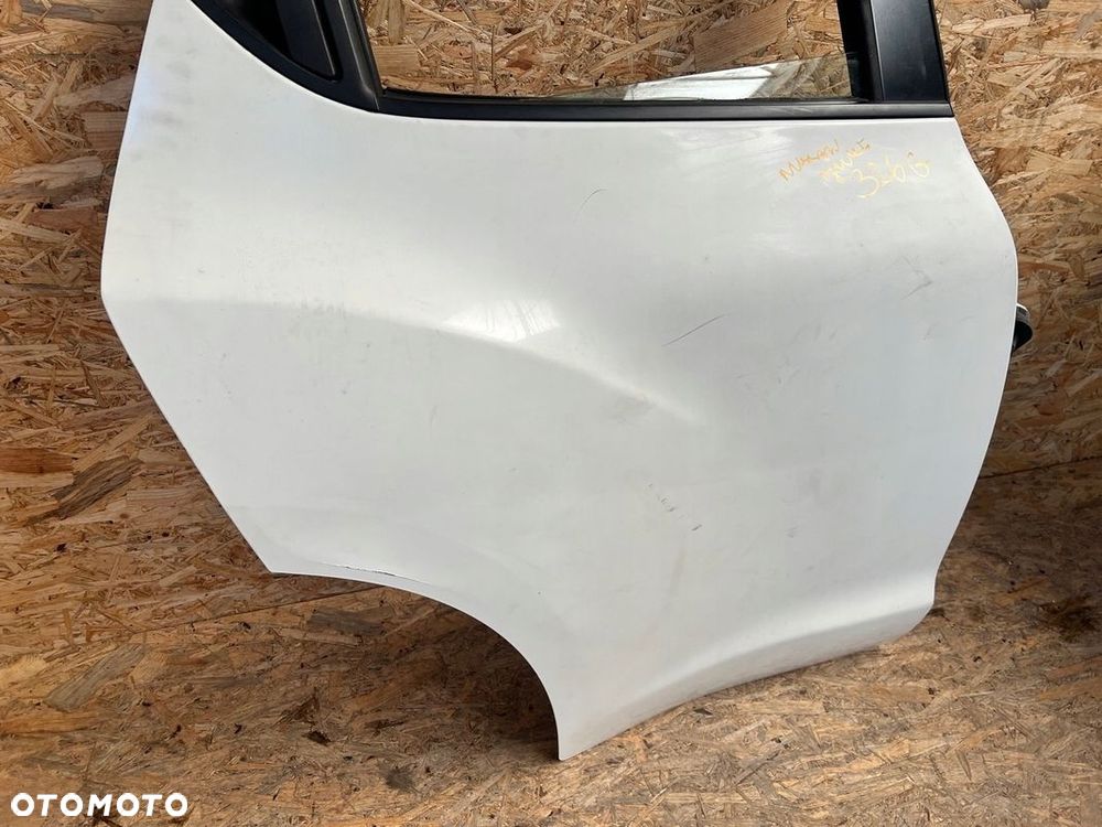 Drzwi TYLNE PRAWE prawy tył NISSAN JUKE F15 Lakier: 326G BIAŁY - 3