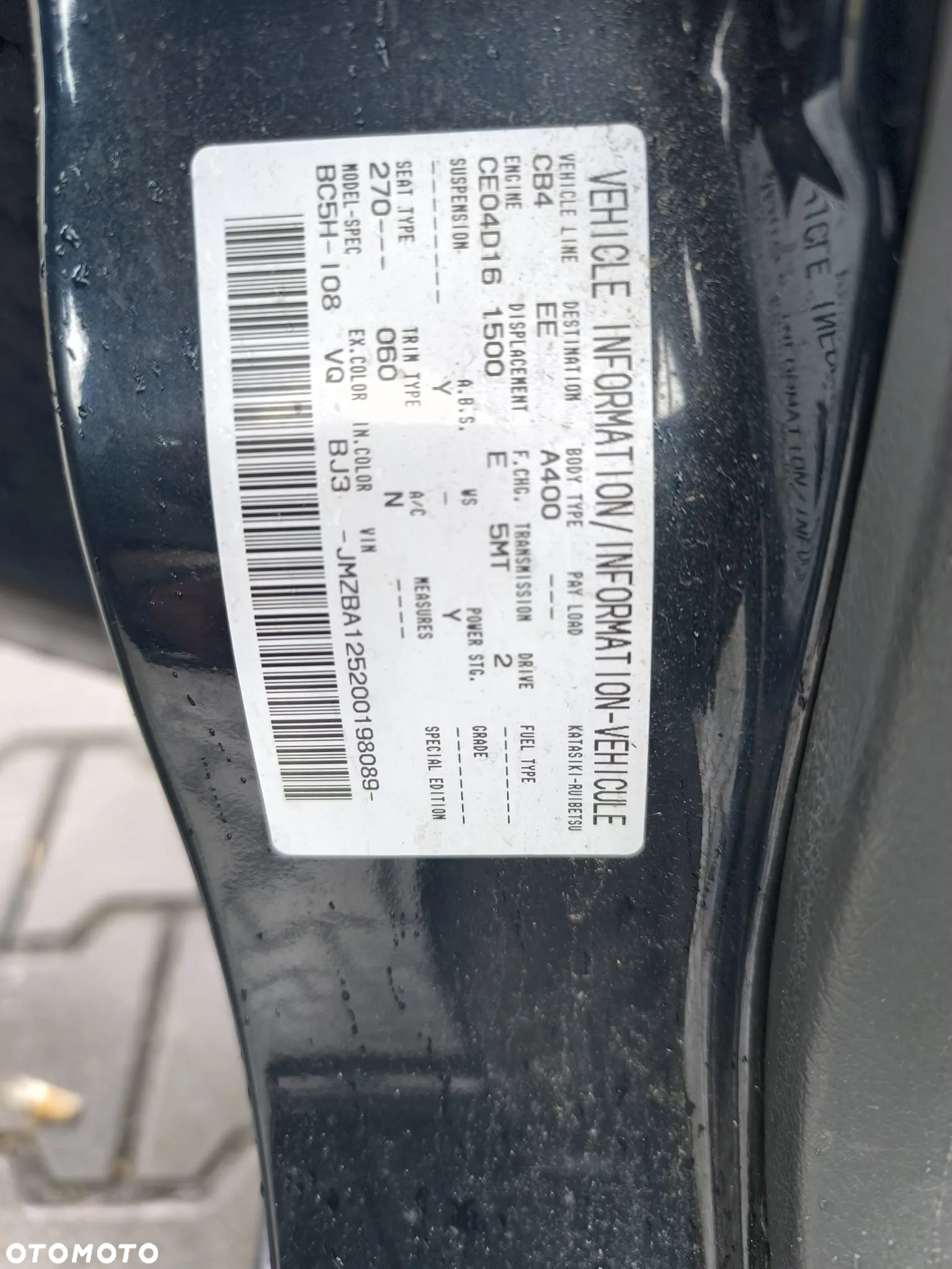 Mazda 323 C 1.5 - 4
