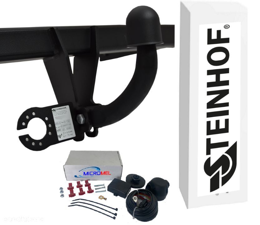 Hak holowniczy + MODUŁ 7PIN do BMW X1 E84 od 2009 do 2015 - 1