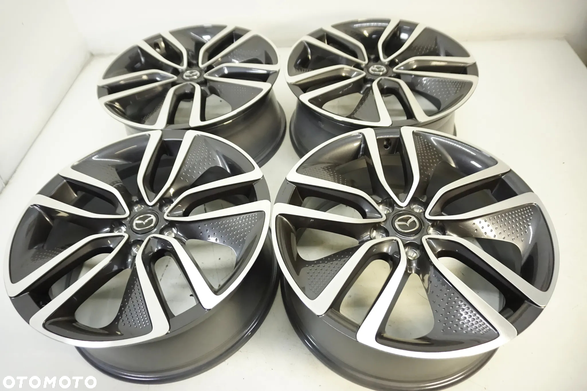 FELGI ALUMINIOER 19 MAZDA 3 5 6 CX3 CX5 CX7 CX9  CX30 GRAFIT-POLER - 2