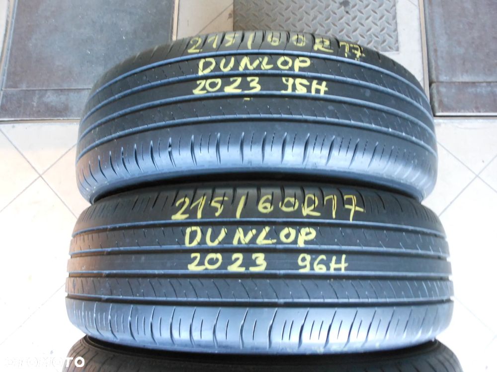Opony 215/60r17 dunlop enasave ec300+ 2x6,7mm 2x6,2mm lato komplet - 3