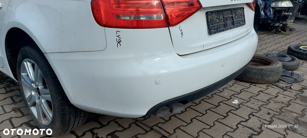 Audi A4 B8 Avant 08- Klapa Bagażnika Tył Tylna LY9C Kolor Biała - 3