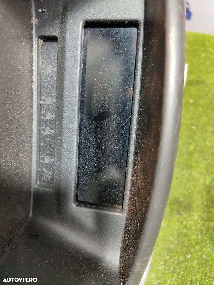 DISPLAY CENTRAL BORD + VENTILATIE + BUTON AVARIE PEUGEOT 207 1.4 BENZINA 2007 / BERLINA 3 USI COD OEM 9663205580 / 9664158480 / 9650068177 / 2006-2014 - 2