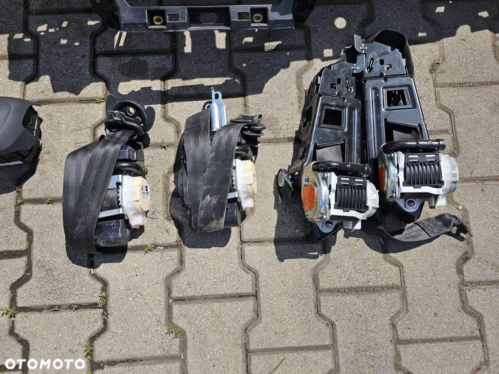 konsola airbag pasy komplet audi q8 s-line skóra - 9