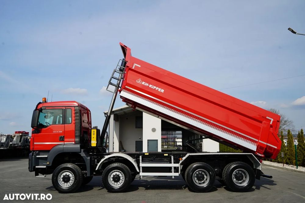 MAN TGS 41.480 / 8X8 / ​​​​BASCULĂ SPATE / KH KIPPER / AUTOMATĂ / EURO 6 - 3