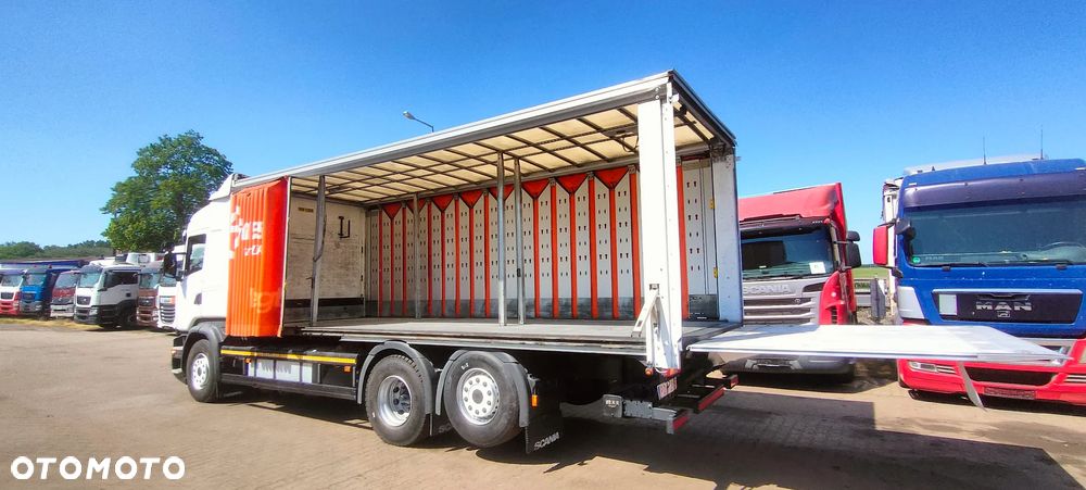Scania R 450 * S 500 * G 410 *  firanka * napojówka * przewierty *otwierany bok * - 1