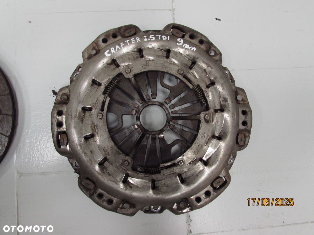 VW CRAFTER 2.5 TDI 09-11 SPRZEGLO KOLO DWUMASOWE TARCZA 9 mm DOCISK - 5