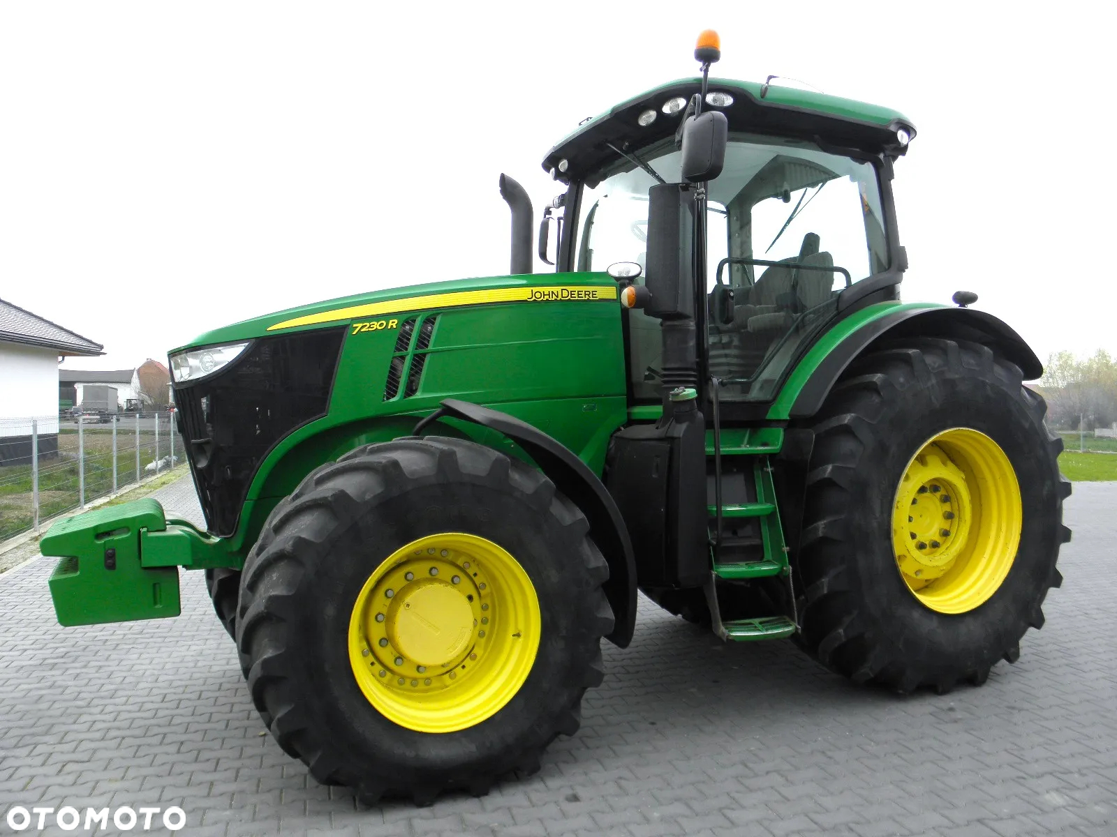 John Deere 7230 R 2012 Rok Nie Malowany, Skrzynia POWERQUAD, Stan Bardzo Dobry - 7