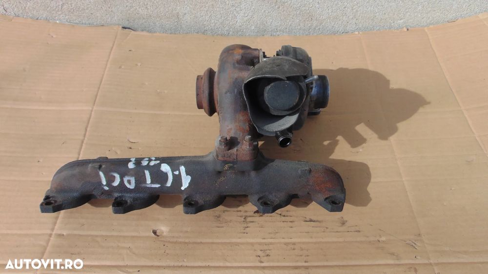Turbina Ford Focus 2/Pegeuot/Citroen 1.6 TDCI 109 CP an 2008-2011 cod 9663199280 - 2