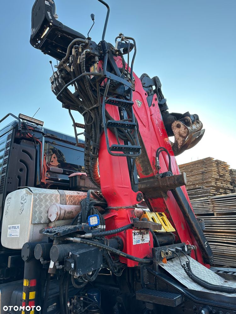 MAN TGS 33.440 6x6 do drewna 2013 epsilon drzewa lasu hds - 11