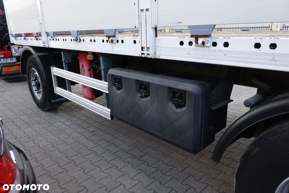 DAF XF 460 6x2 EURO6 / AUTOMAT / INTARDER / HDS X-HIDUO 188 B-2/ ZABUDOWA SKRZYNIA BURTOWA + PRZYCZEPA LECITRAILER - 36