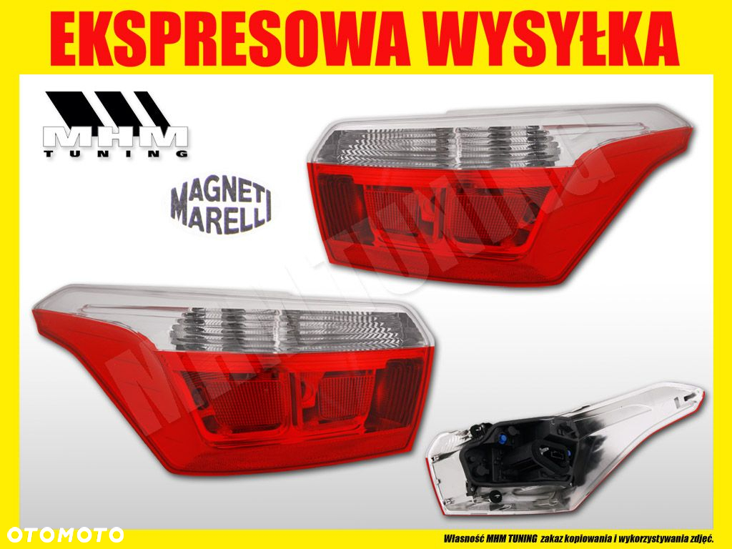 LAMPA TYL CITROEN CELYSEE C-ELYSEE 2012-2016 ORG R - 2