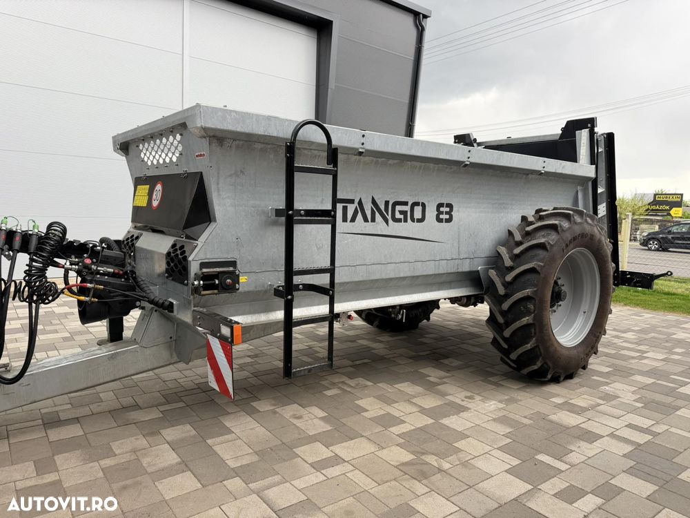METALTECH MetalTech Tango 8 – remorcă pentru îngrășăminte organice - 1