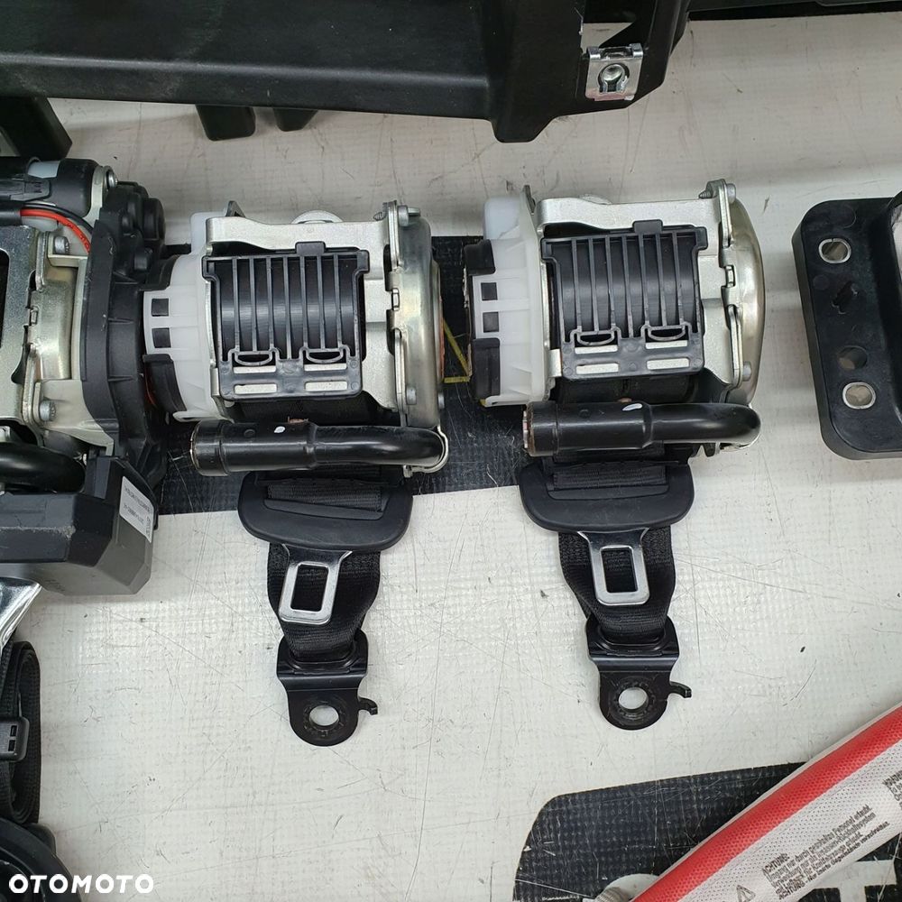 AUDI A6 C8 4K1 DESKA ROZDZIELCZA KONSOLA KOKPIT PULPIT PODUSZKI AIRBAG AIR BAG PASY KURTYNY KIT SET - 9