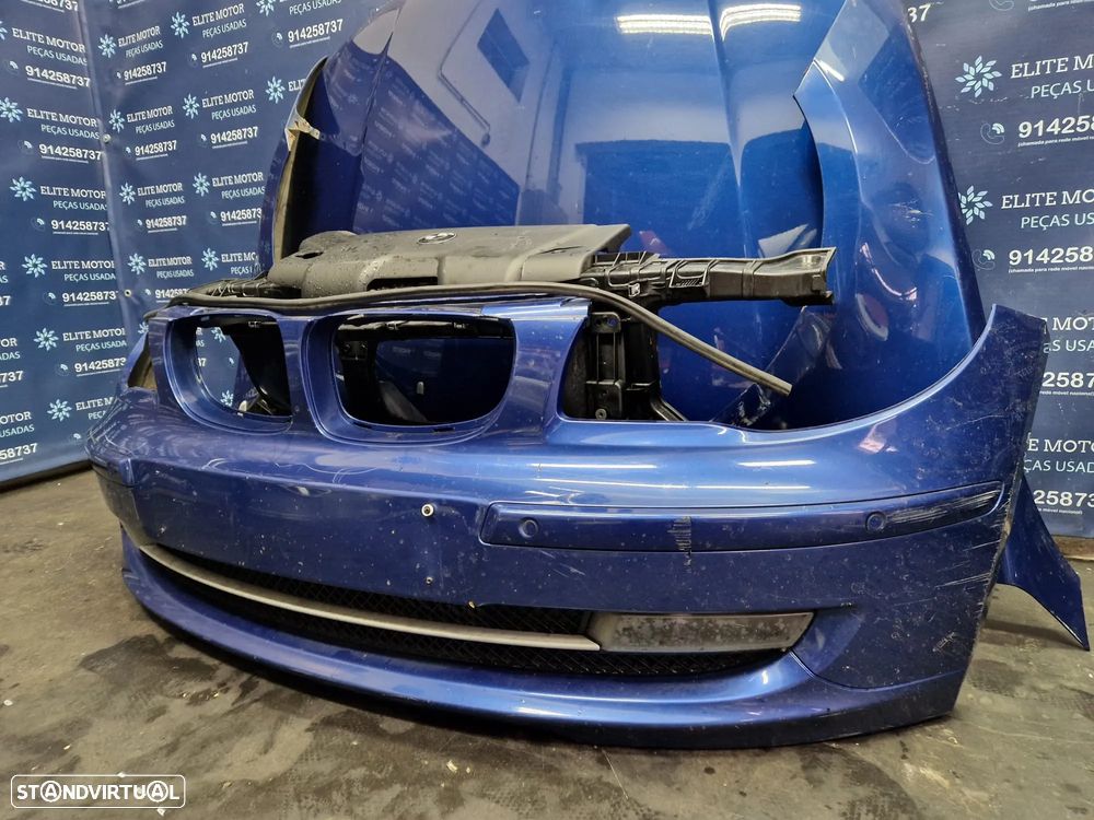 Frente completa usada BMW SERIE 1 LCI E87 E81 118D capot parachoques radiador guardalamas - 5