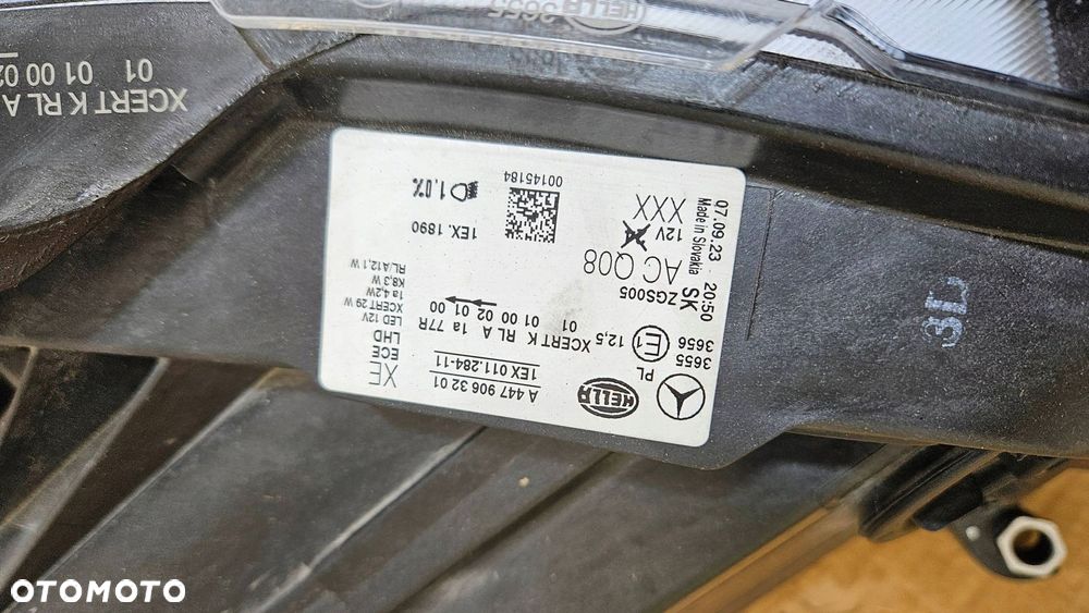 lampa przód lewa mercedes vito v-klasa w447 a447 lift a4479063201 full led - 10