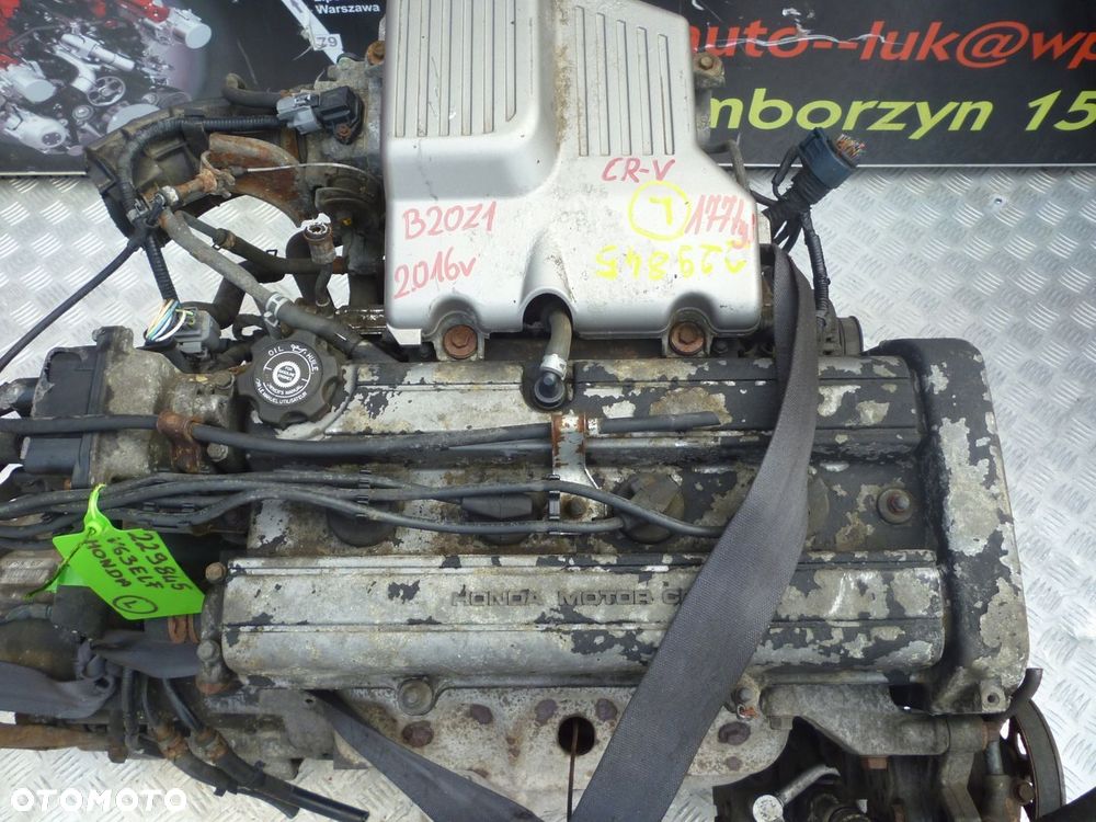 SILNIK HONDA CR-V 2.0 16V B20Z1 177 TYS - 2
