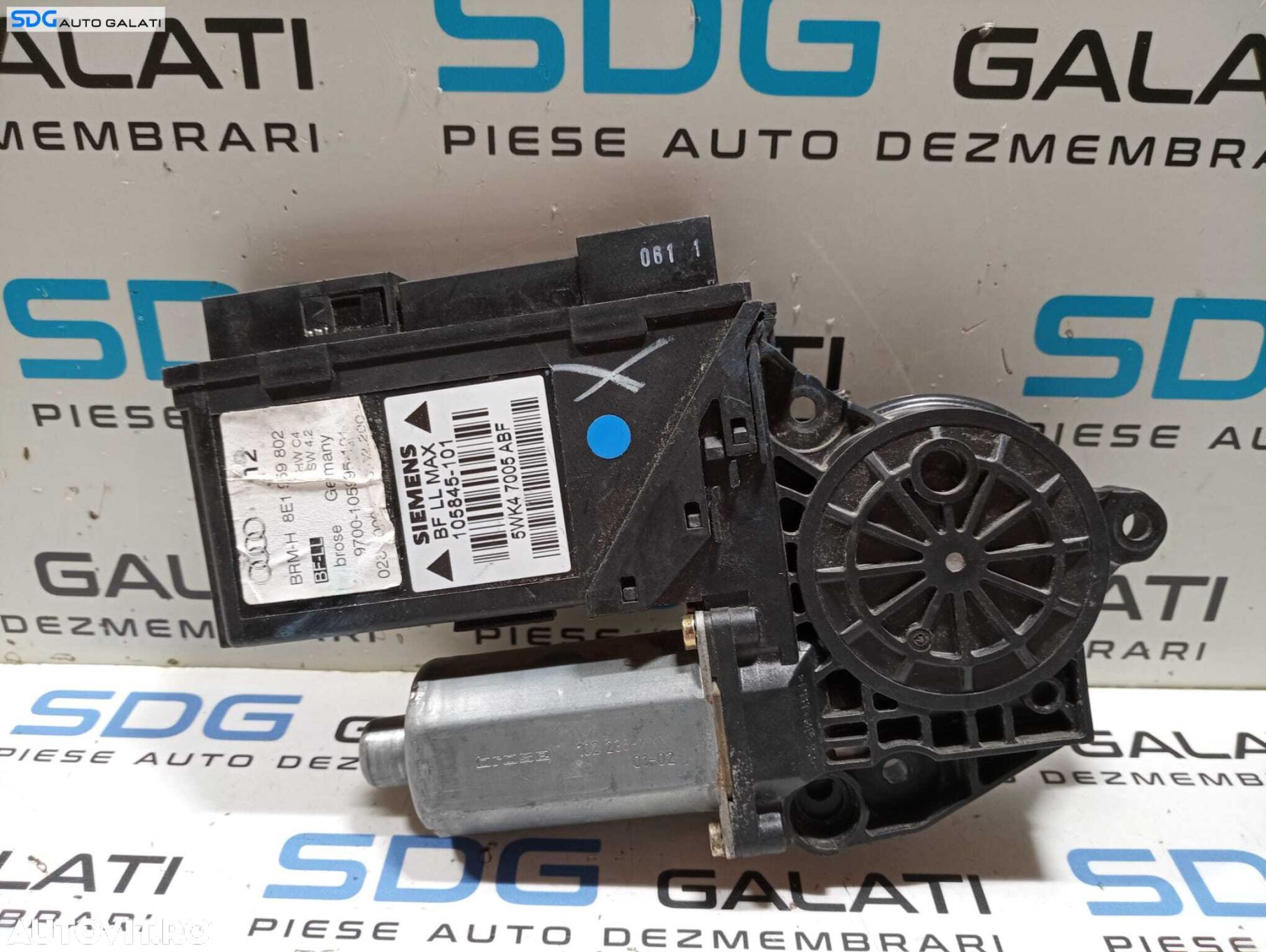 Motoras Complet cu Modul Control Macara Usa Portiera Dreapta Fata Volkswagen Touareg 7L 2003 - 2007 Cod 8E1959802 5WK47005ABF 0130821764 [M5354] - 1