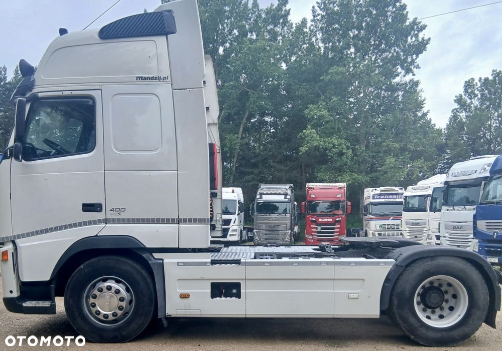 Volvo FH13 400 GLOB XXL I-SHIFT KIPPERHYDRAULIK FULLSPOJLERY ALUFELGI 2xALUTANK XENONY LODÓWKA EURO 5 2007r NOWE TACHO!!! ŁADNY - 8